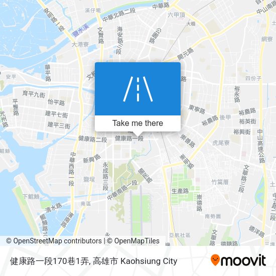 健康路一段170巷1弄地圖