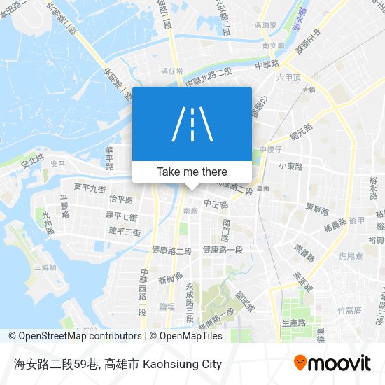 海安路二段59巷 map