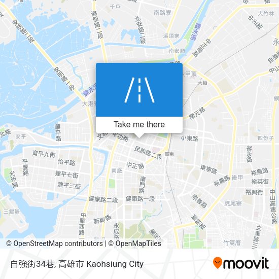 自強街34巷地圖