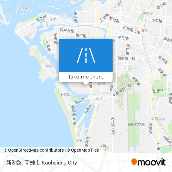 新和路 map