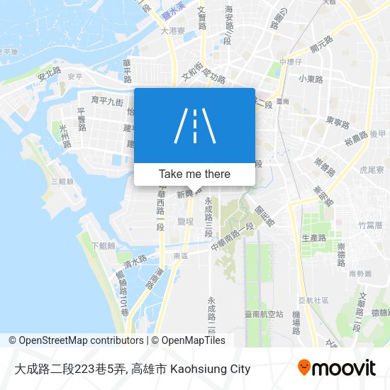 大成路二段223巷5弄地圖