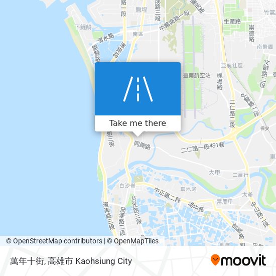 萬年十街 map