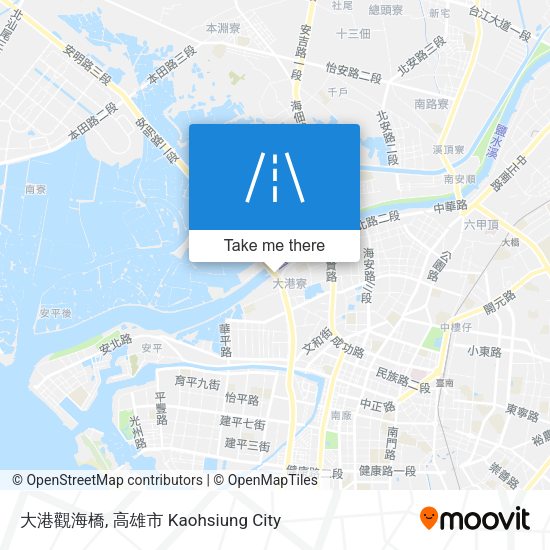 大港觀海橋 map