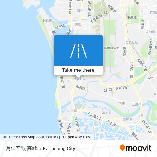 萬年五街 map