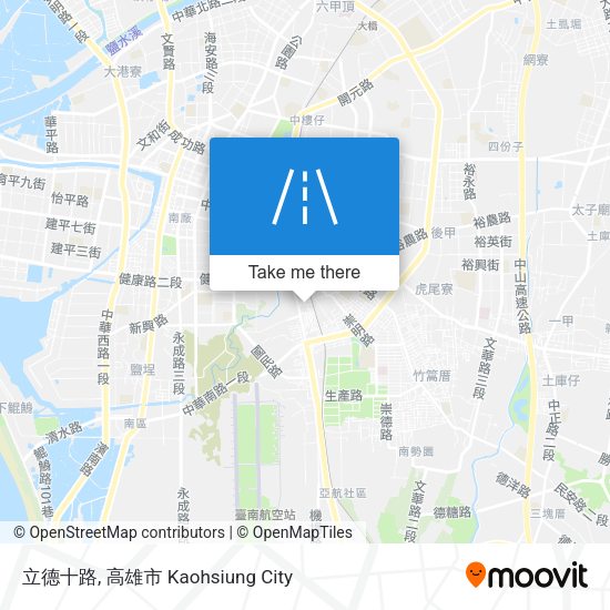立德十路 map