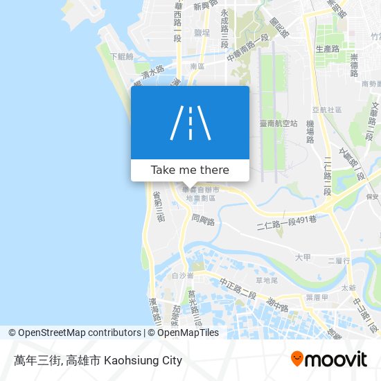 萬年三街 map