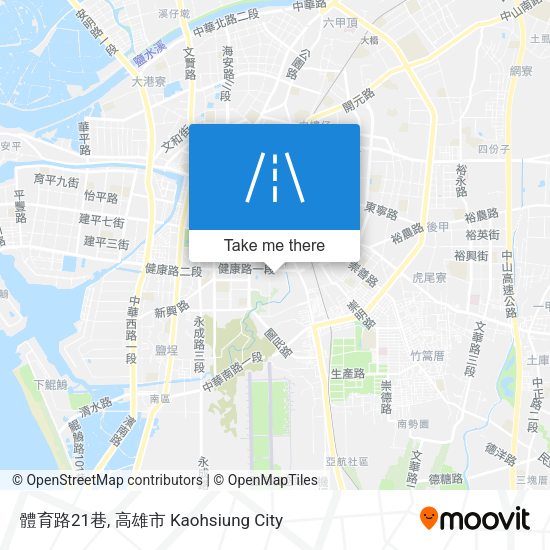 體育路21巷 map