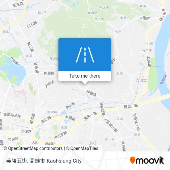 美勝五街 map