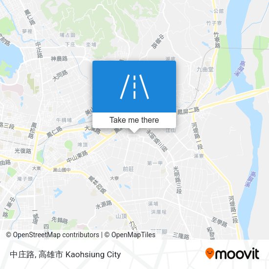 中庄路 map