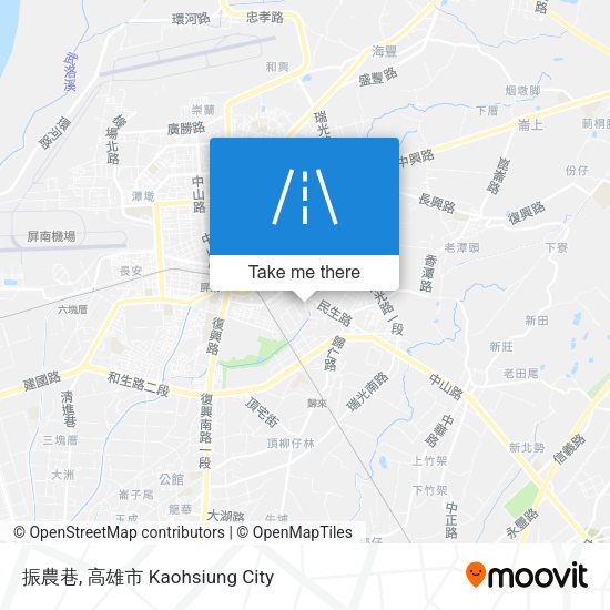 振農巷地圖