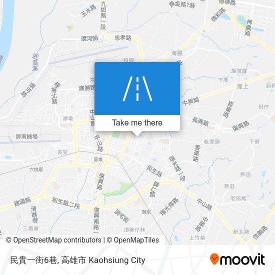 民貴一街6巷地圖