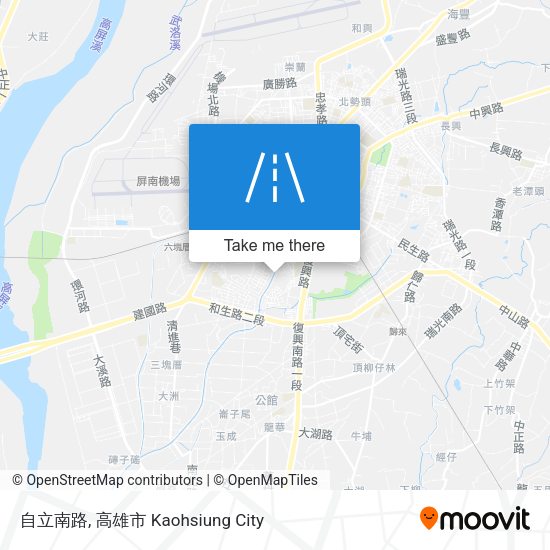 自立南路 map