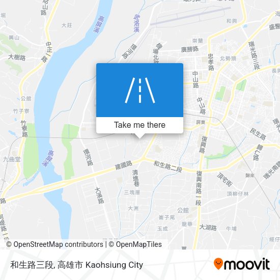 和生路三段地圖