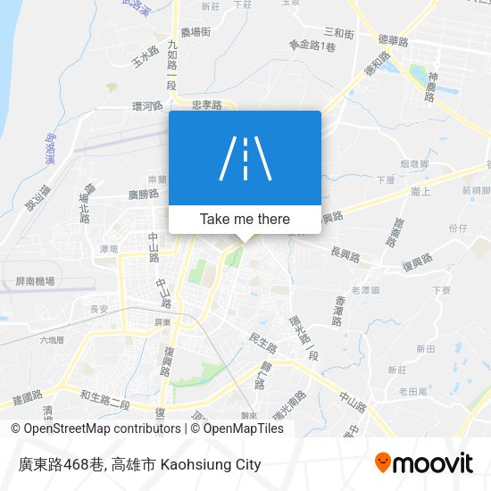 廣東路468巷 map