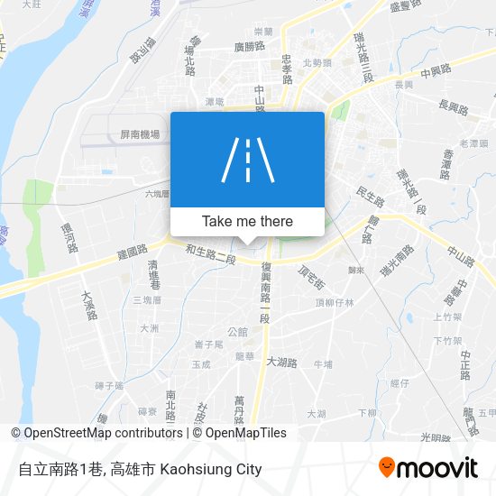 自立南路1巷地圖