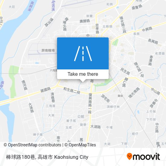 棒球路180巷地圖