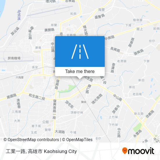 工業一路 map
