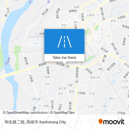 和生路二段 map