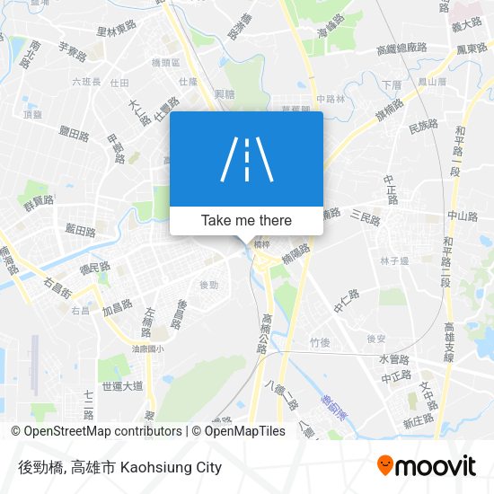 後勁橋 map