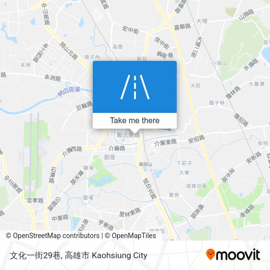 文化一街29巷地圖