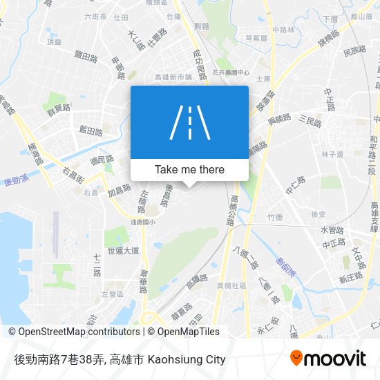 後勁南路7巷38弄 map
