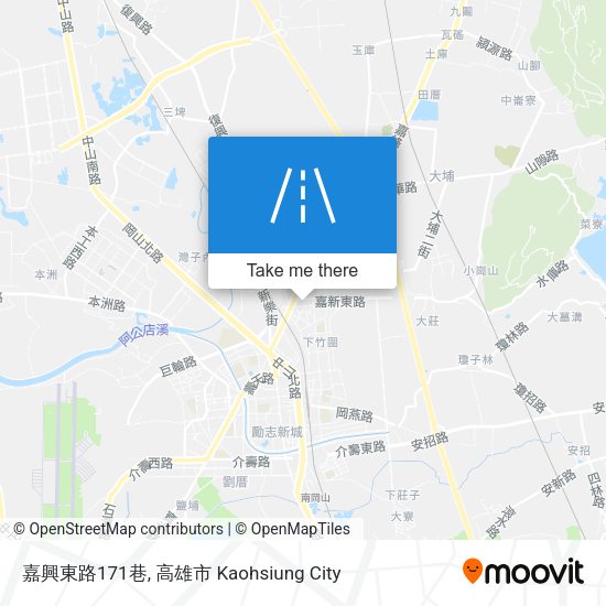 嘉興東路171巷 map