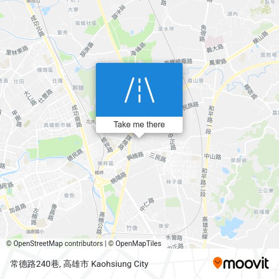 常德路240巷 map