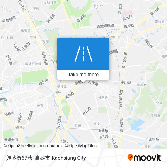 興盛街67巷地圖