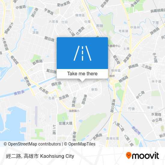 經二路 map