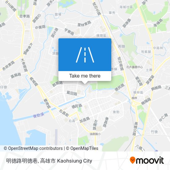 明德路明德巷地圖