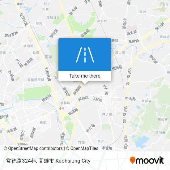 常德路324巷 map