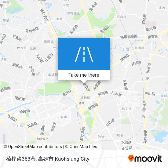 楠梓路363巷 map