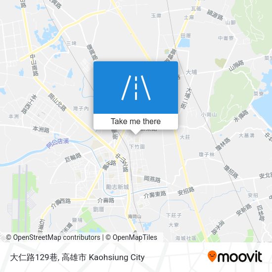 大仁路129巷地圖