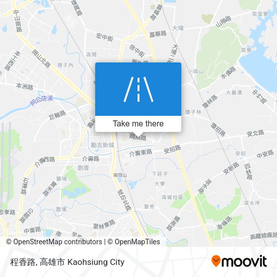 程香路 map
