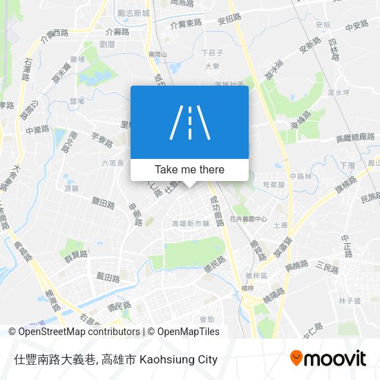 仕豐南路大義巷 map