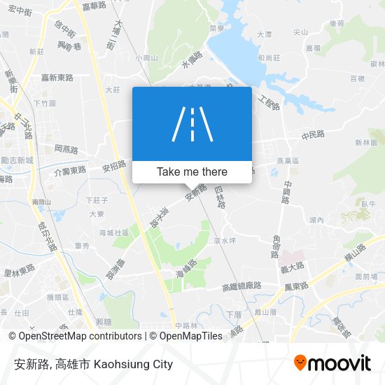 安新路地圖