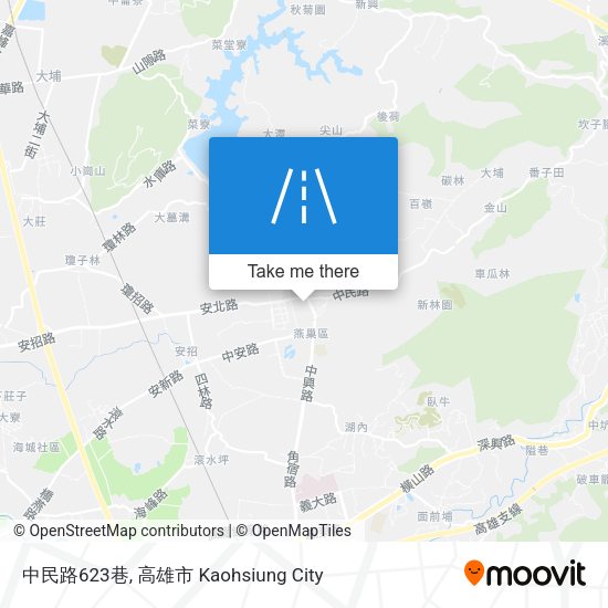 中民路623巷地圖