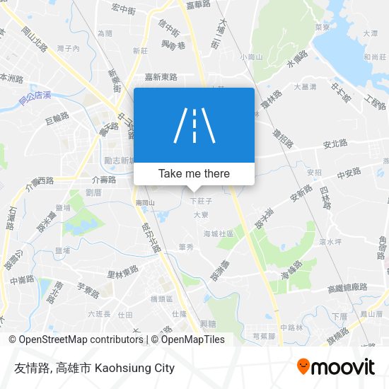 友情路地圖