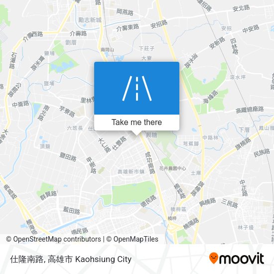 仕隆南路地圖