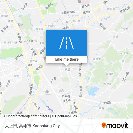 大正街地圖