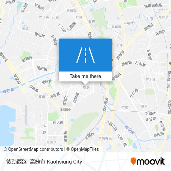 後勁西路 map
