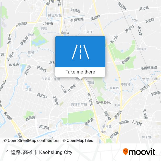 仕隆路地圖