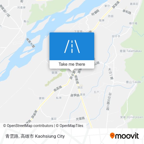 青雲路地圖