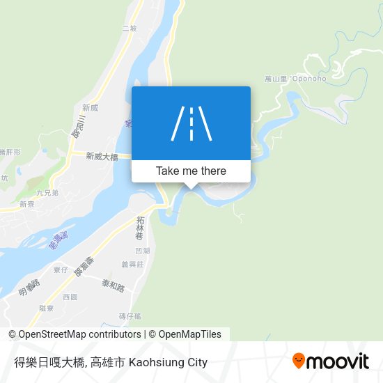 得樂日嘎大橋 map