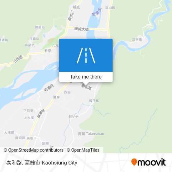 泰和路 map