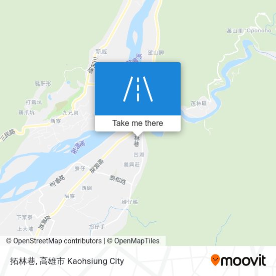 拓林巷地圖