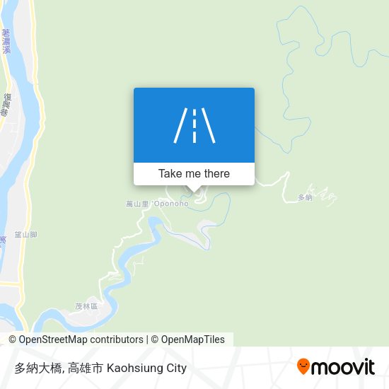多納大橋 map