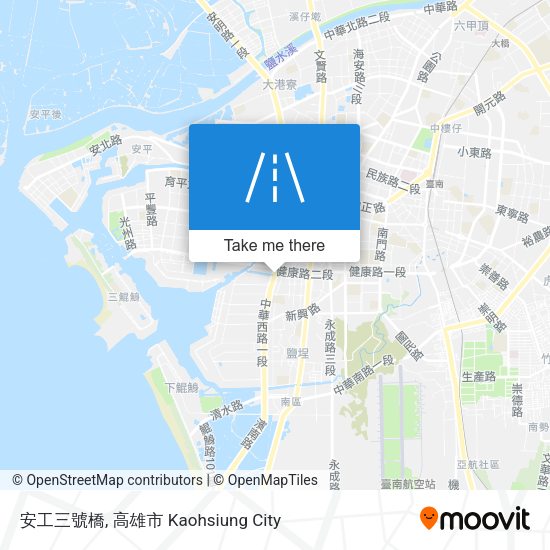 安工三號橋地圖