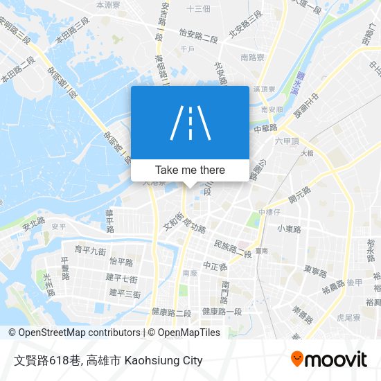 文賢路618巷地圖