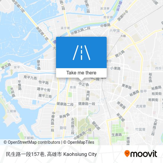 民生路一段157巷地圖